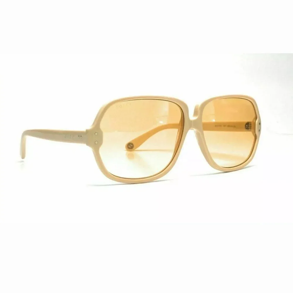 Gucci Men's Ivory Yellow Sunglasses!